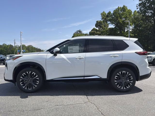 2026 Everest White Pearl Tricoat Nissan Rogue Platinum AWD SUV