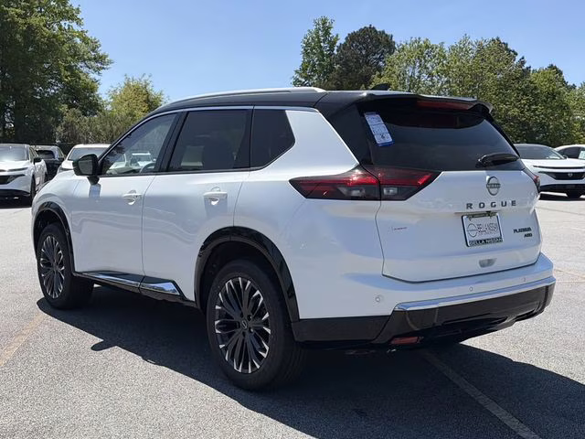 2026 Everest White Pearl/Super Black Nissan Rogue Platinum AWD SUV