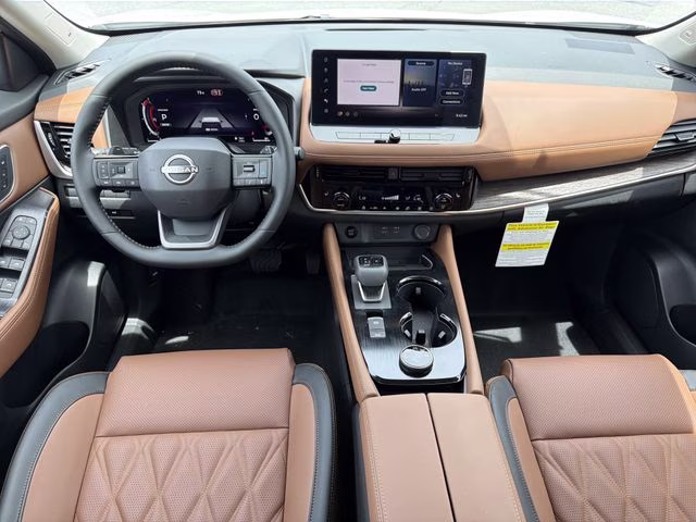 2026 Everest White Pearl Tricoat Nissan Rogue Platinum AWD SUV