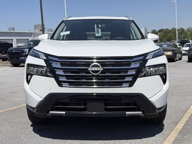 2026 Everest White Pearl Tricoat Nissan Rogue Platinum AWD SUV