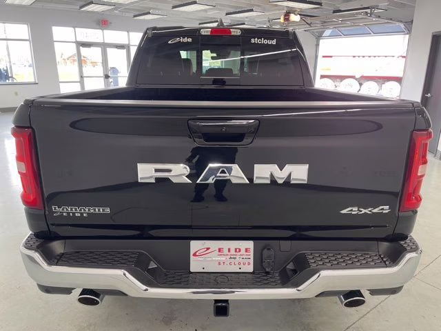 2026 Diamond Black Crystal Pearlcoat Ram 1500 Laramie 4X4 Truck