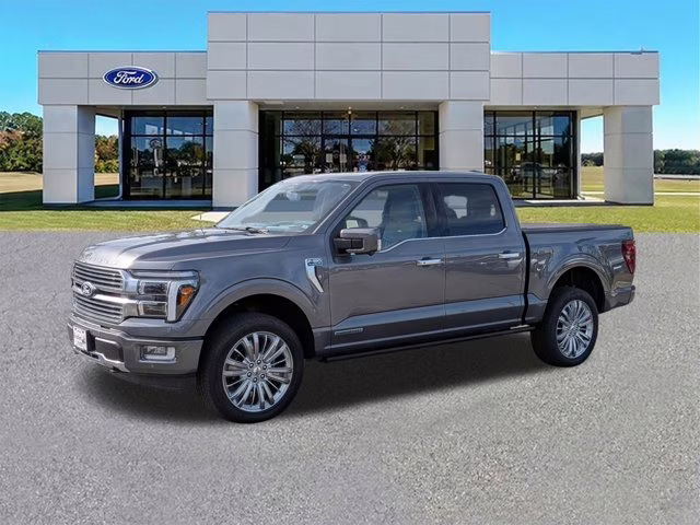 2025 Gray Metallic Ford F-150 Platinum 4X4 Truck