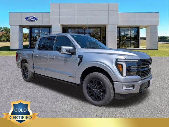 2025 Silver Metallic Ford F-150 Platinum 4X4 Truck