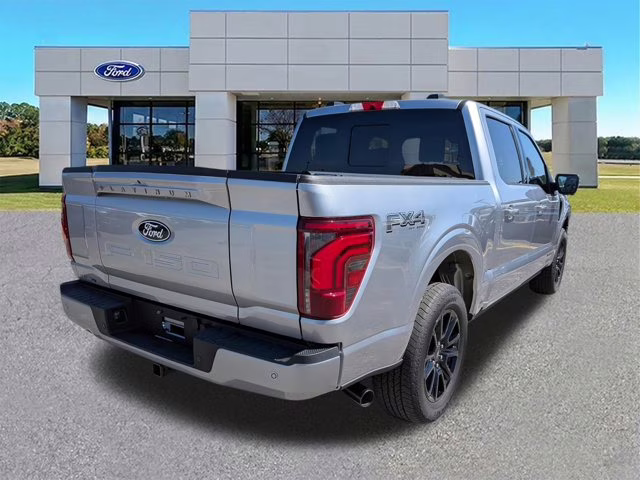 2025 Silver Metallic Ford F-150 Platinum 4X4 Truck