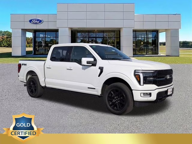 2025 White Metallic Ford F-150 Platinum 4X4 Truck