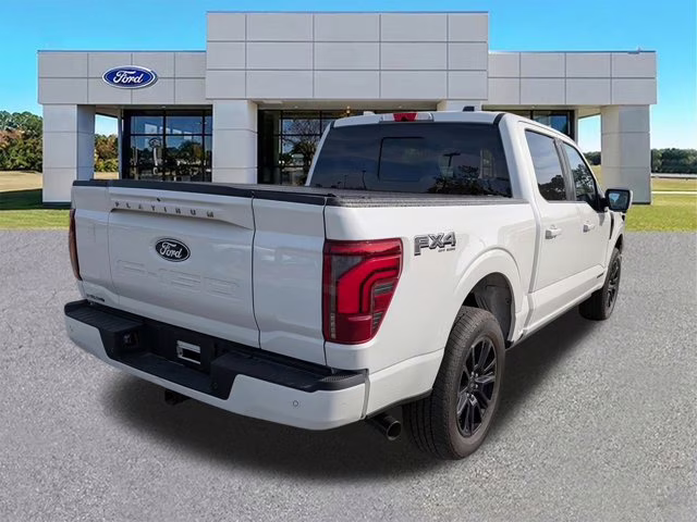 2025 White Metallic Ford F-150 Platinum 4X4 Truck