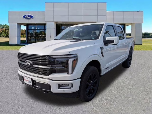 2025 White Metallic Ford F-150 Platinum 4X4 Truck
