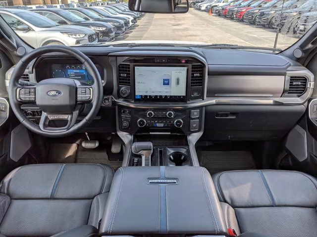 2025 White Metallic Ford F-150 Platinum 4X4 Truck