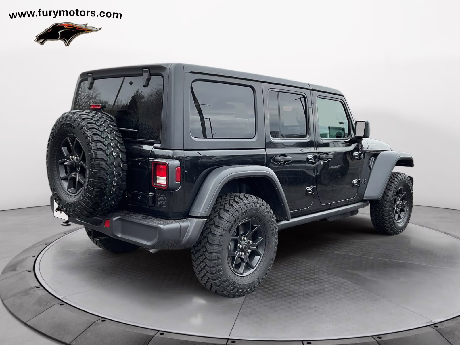 2026 black clearcoat Jeep Wrangler Willys 4X4 SUV