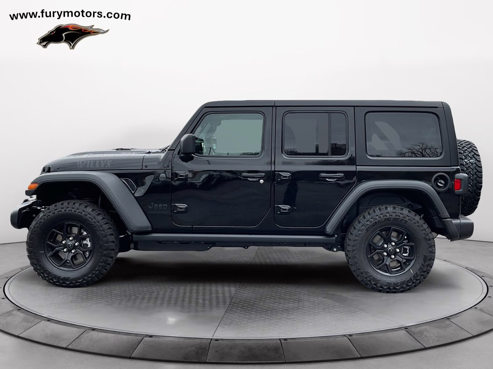 2026 black clearcoat Jeep Wrangler Willys 4X4 SUV