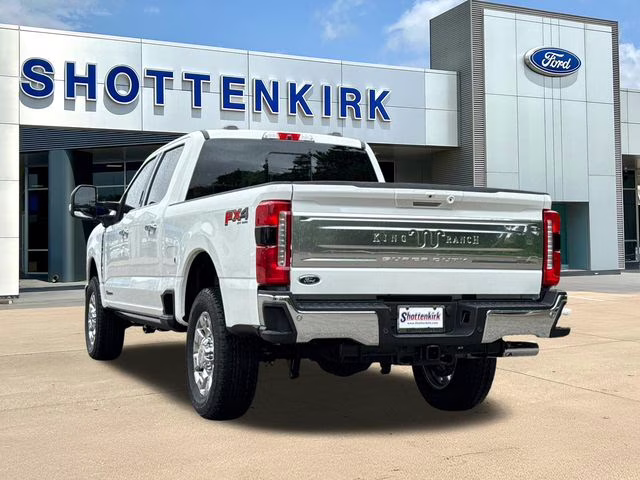 2026 White Ford Super Duty F-250 SRW King Ranch 4X4 Truck