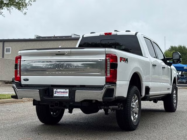 2026 White Ford Super Duty F-250 SRW King Ranch 4X4 Truck