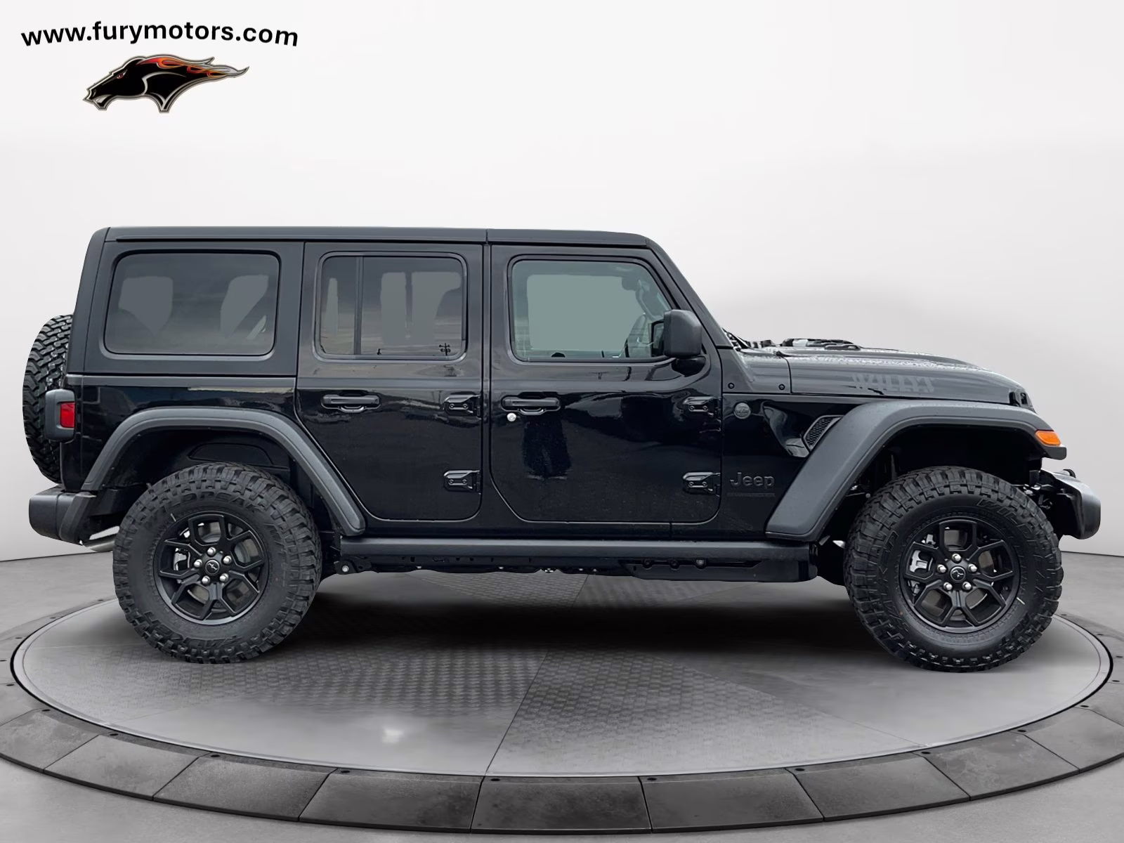 2026 black clearcoat Jeep Wrangler Willys 4X4 SUV