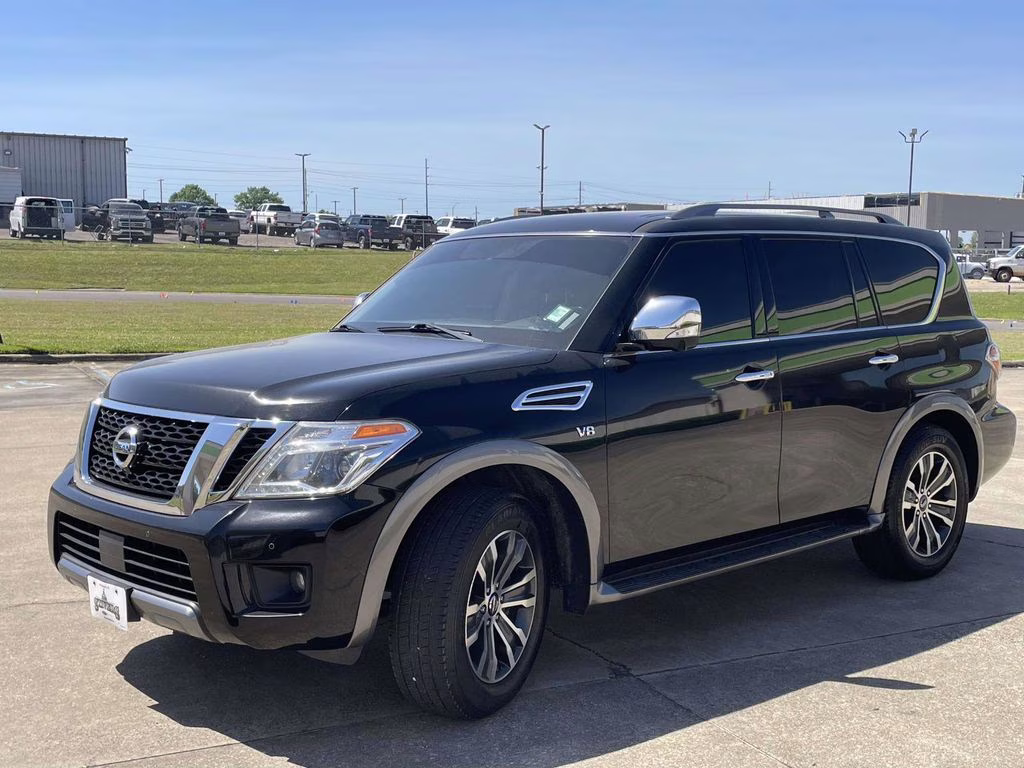 2020 Super Black Nissan Armada SL 4X4 SUV