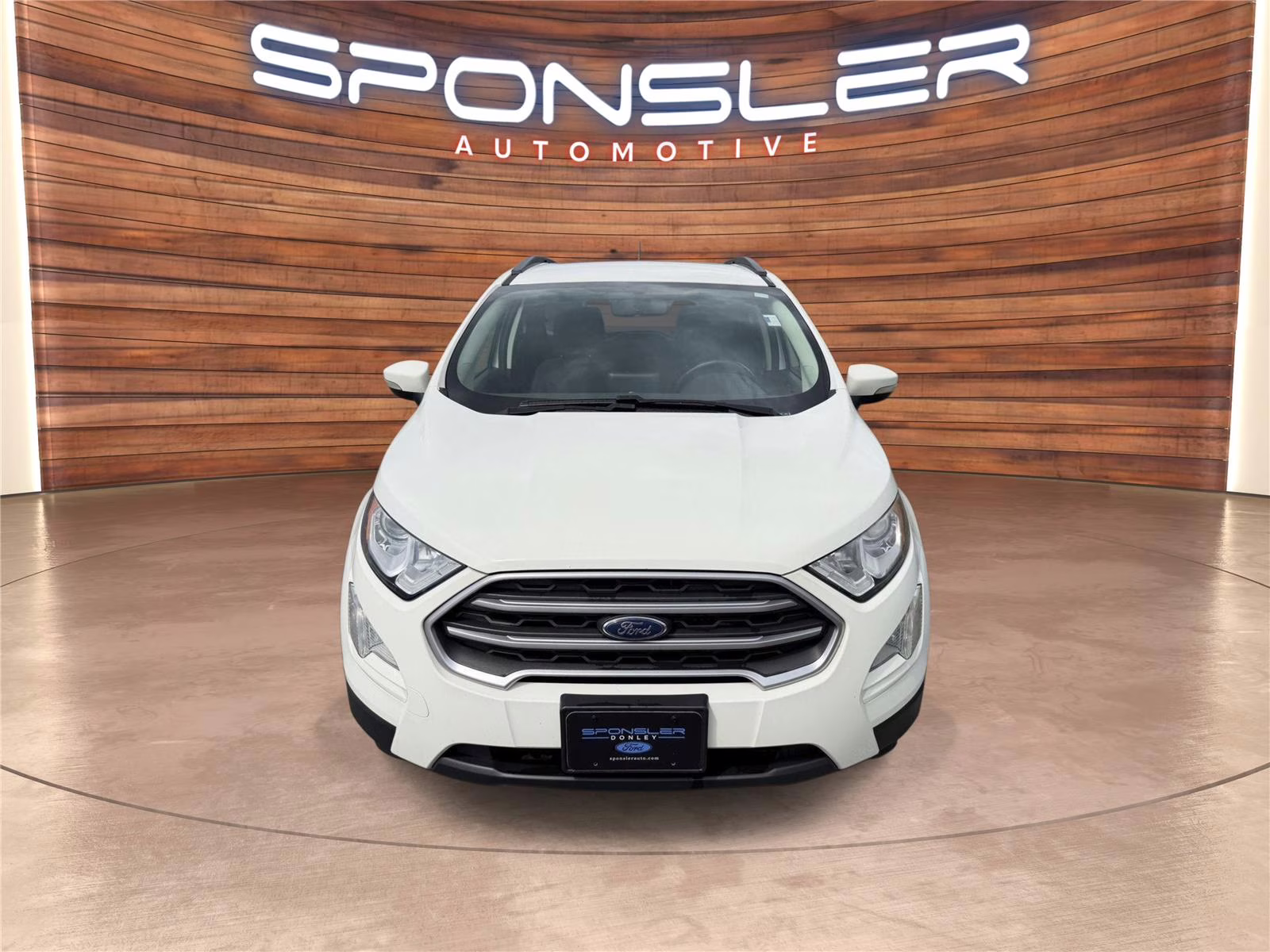 2020 Diamond White Ford EcoSport SE 4X4 SUV