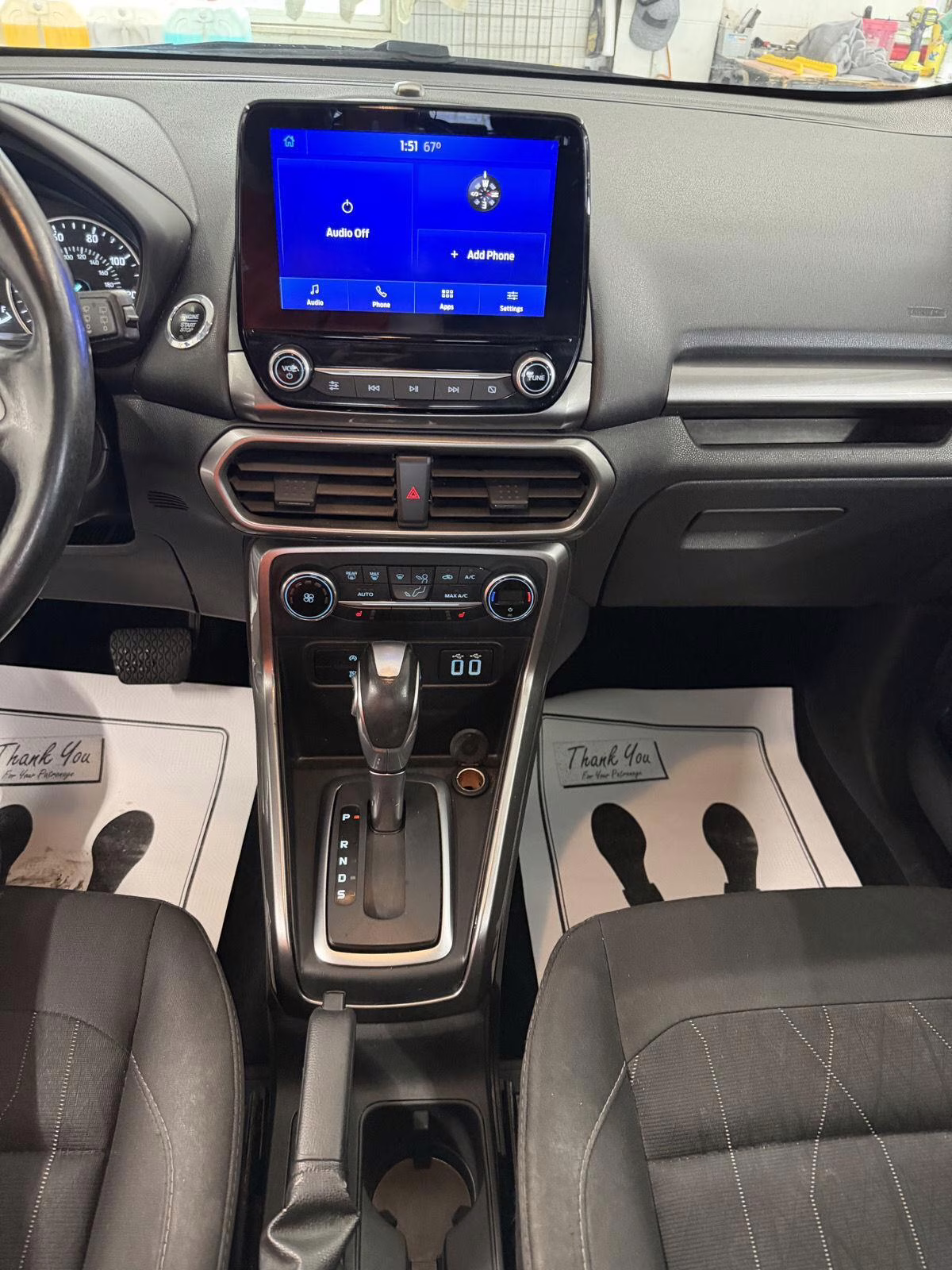 2020 Diamond White Ford EcoSport SE 4X4 SUV