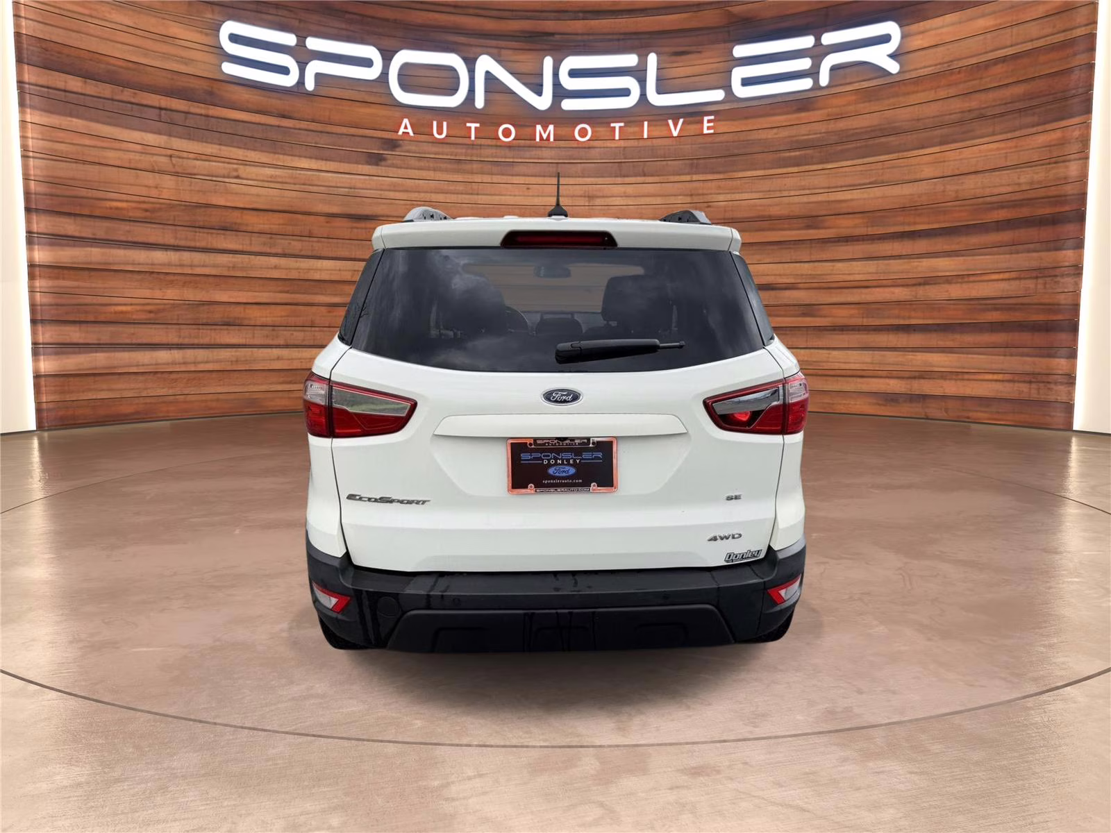2020 Diamond White Ford EcoSport SE 4X4 SUV