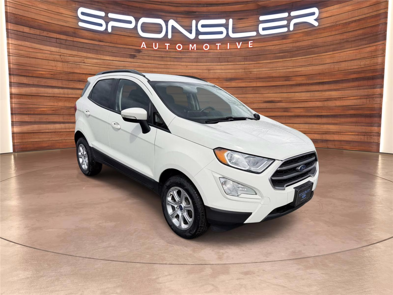 2020 Diamond White Ford EcoSport SE 4X4 SUV