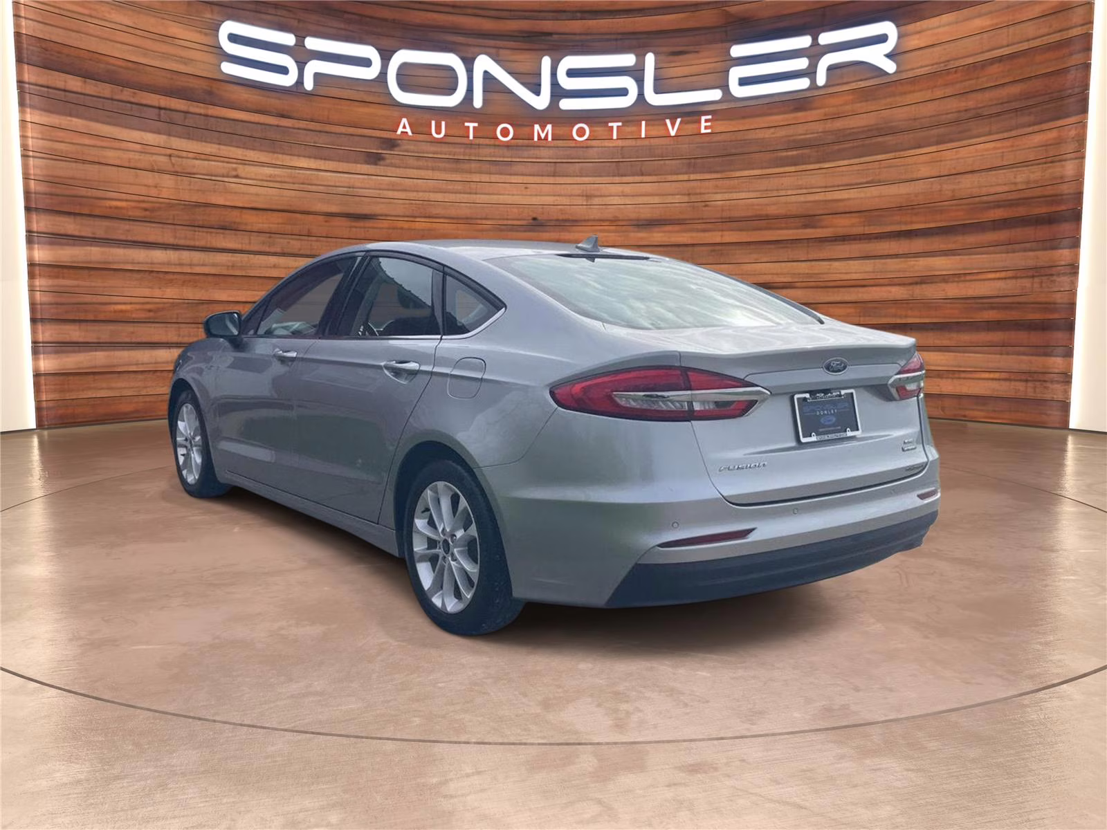 2020 Iconic Silver Ford Fusion Hybrid SE FWD Sedan