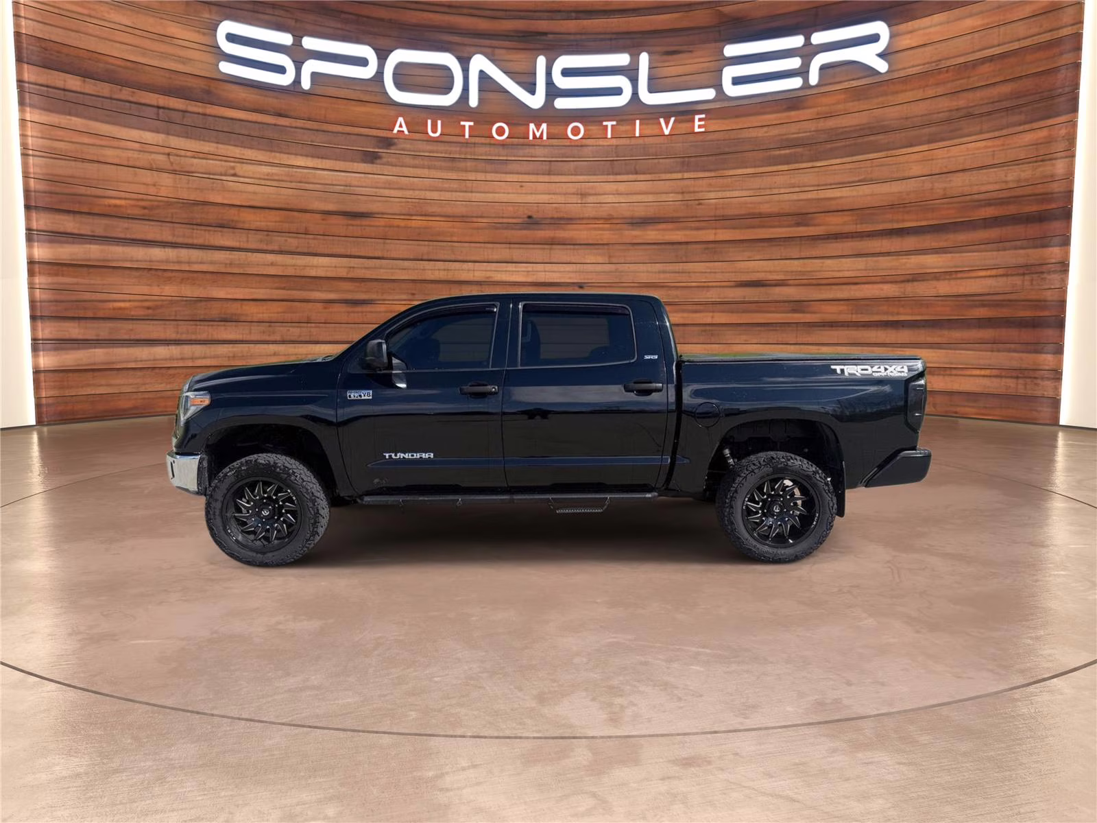 2018 Midnight Black Metallic Toyota Tundra SR5 4X4 Truck