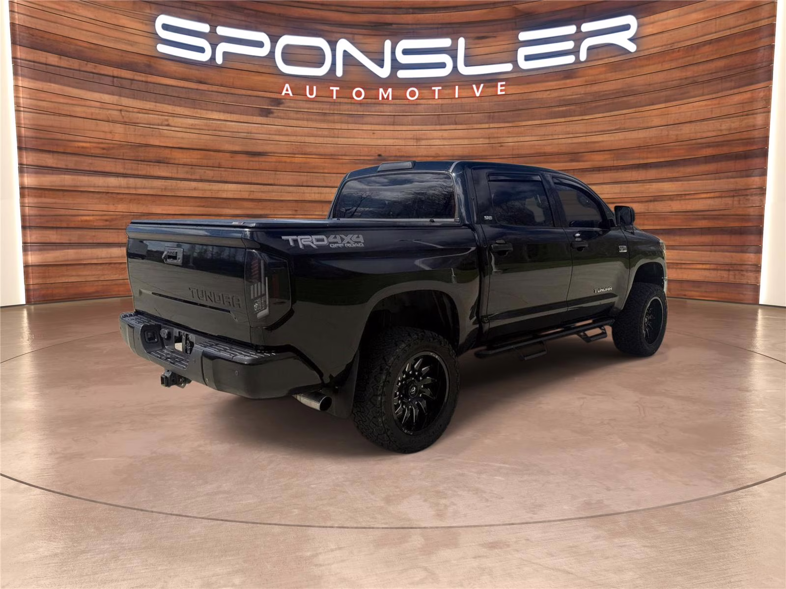 2018 Midnight Black Metallic Toyota Tundra SR5 4X4 Truck