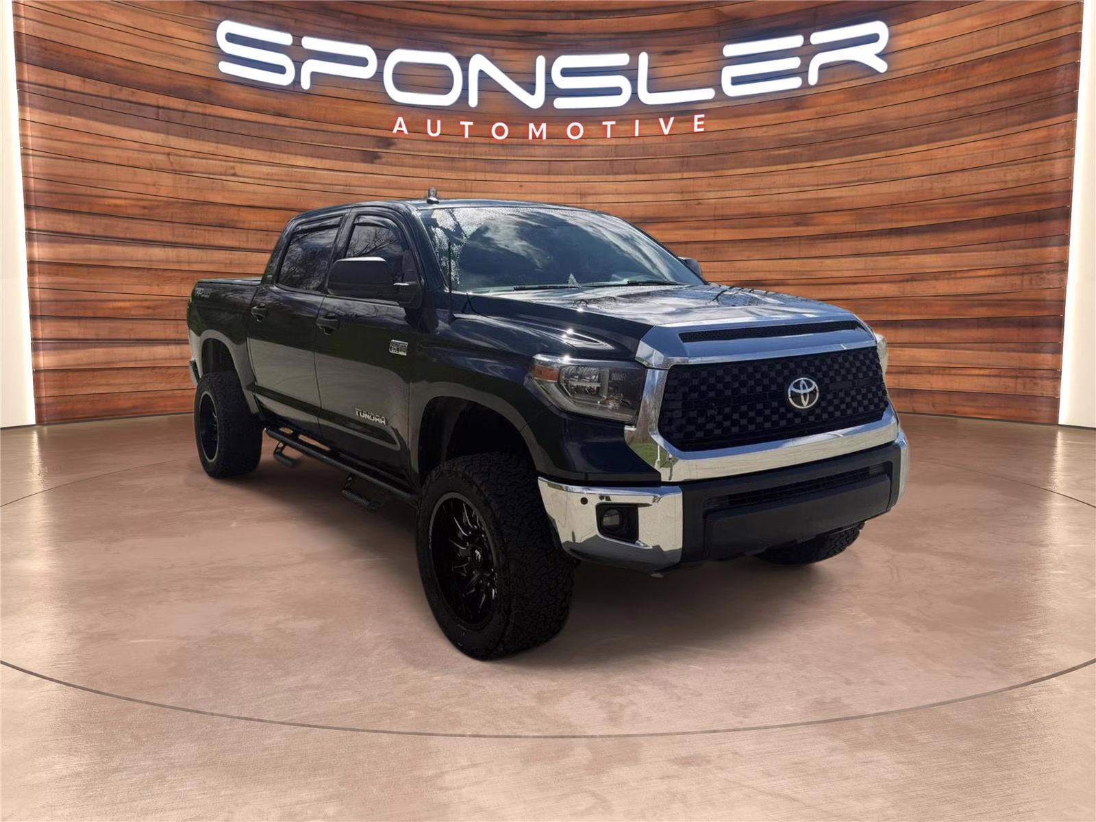 2018 Midnight Black Metallic Toyota Tundra SR5 4X4 Truck