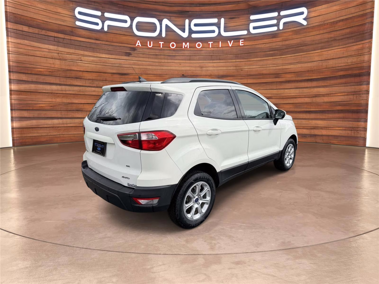 2020 Diamond White Ford EcoSport SE 4X4 SUV
