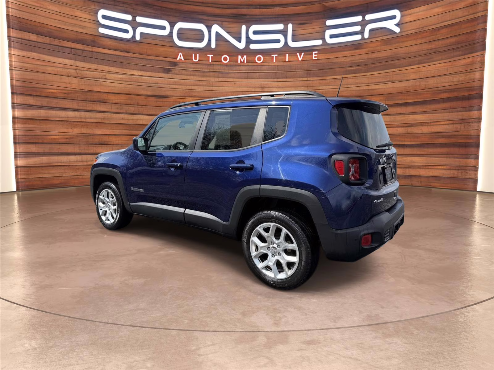 2018 Jetset Blue Jeep Renegade Latitude 4X4 SUV