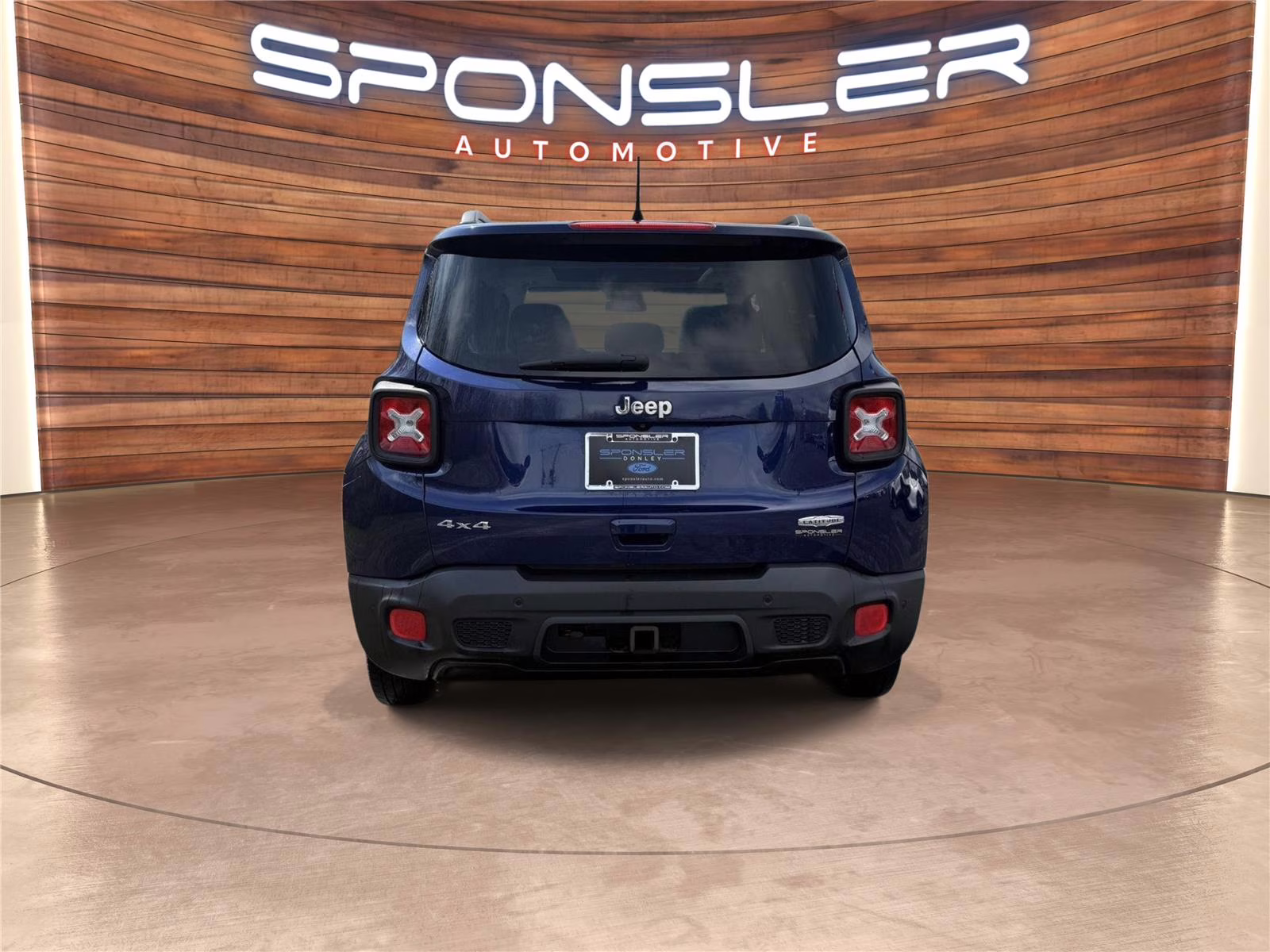 2018 Jetset Blue Jeep Renegade Latitude 4X4 SUV