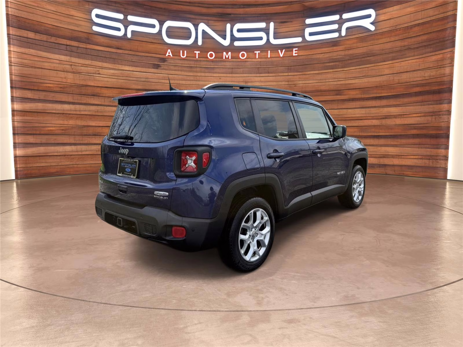 2018 Jetset Blue Jeep Renegade Latitude 4X4 SUV