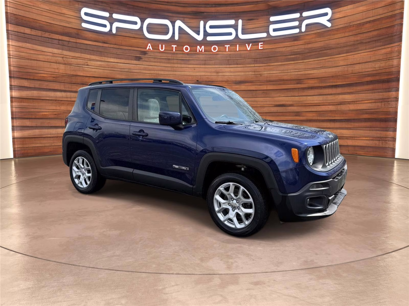 2018 Jetset Blue Jeep Renegade Latitude 4X4 SUV