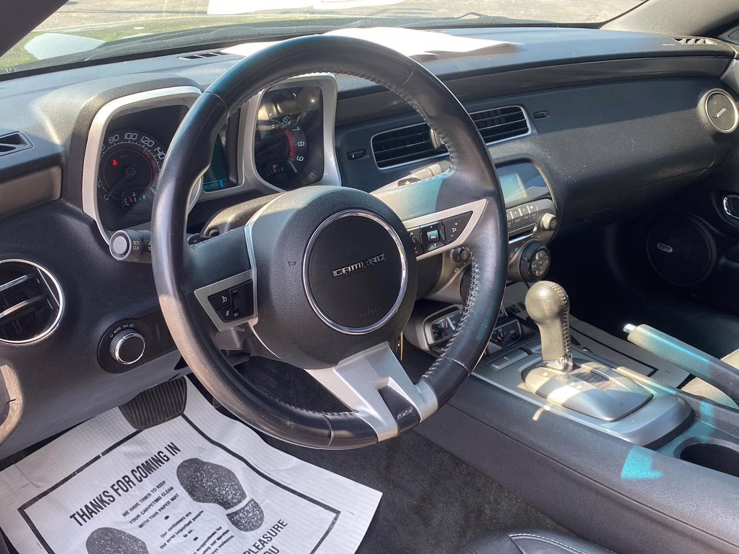 2010 Black Chevrolet Camaro 2SS RWD 2dr Cpe