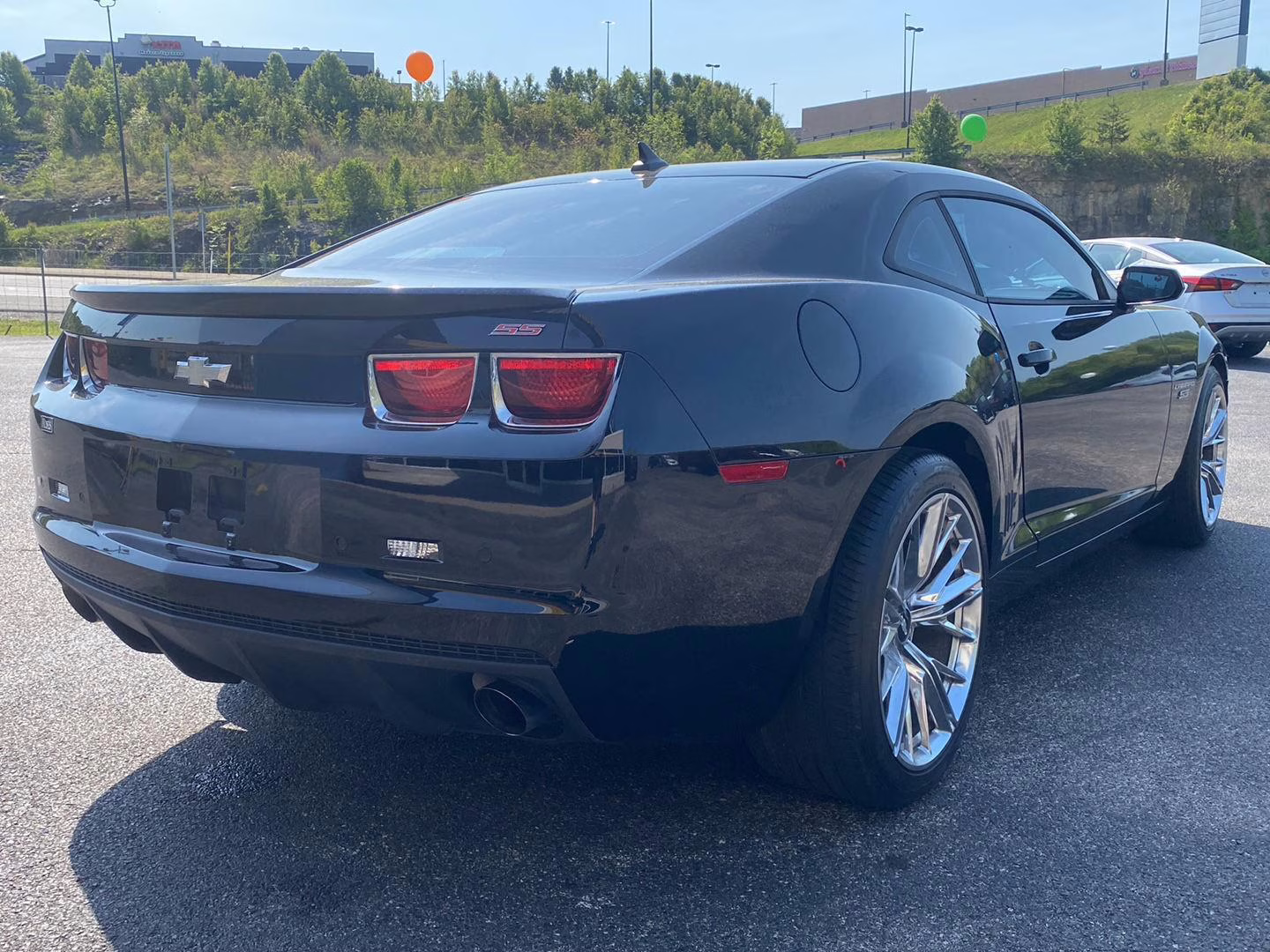 2010 Black Chevrolet Camaro 2SS RWD 2dr Cpe