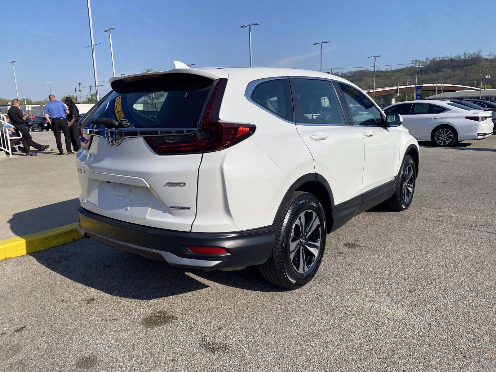 2021 Platinum White Pearl Honda CR-V Special Edition AWD SUV