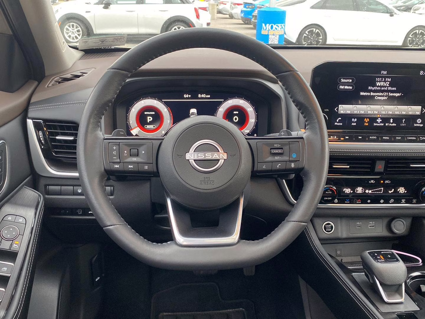 2023 Champagne Silver Metallic Nissan Rogue Platinum AWD SUV