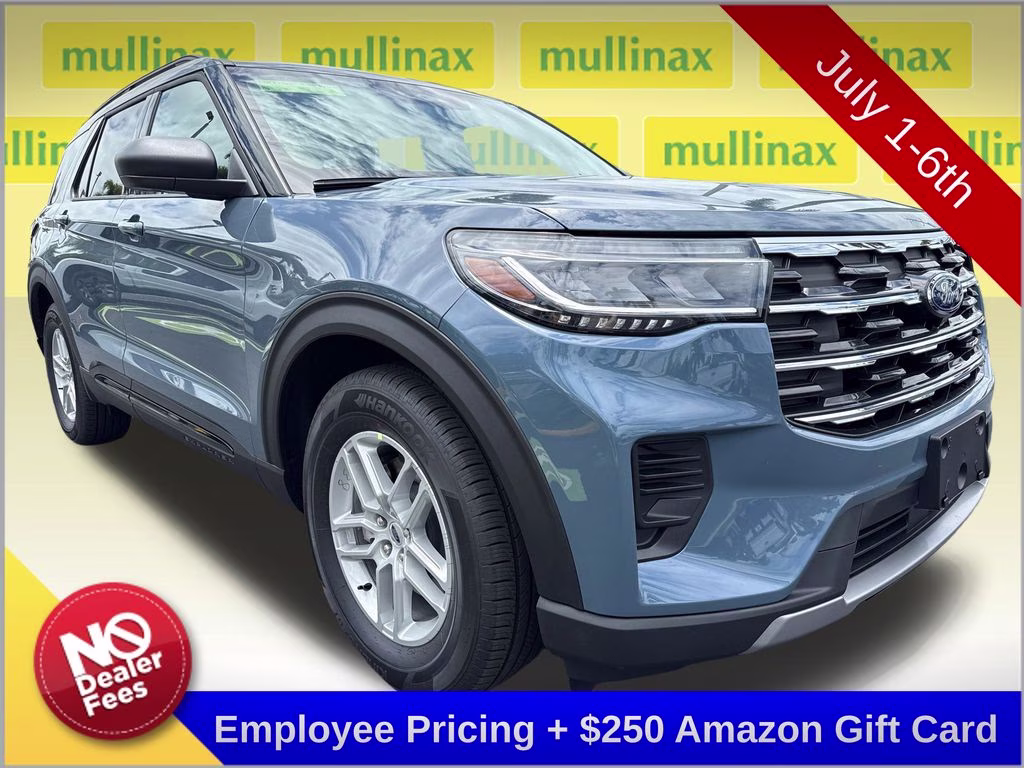 2026 Vapor Blue Metallic Ford Explorer Active RWD SUV
