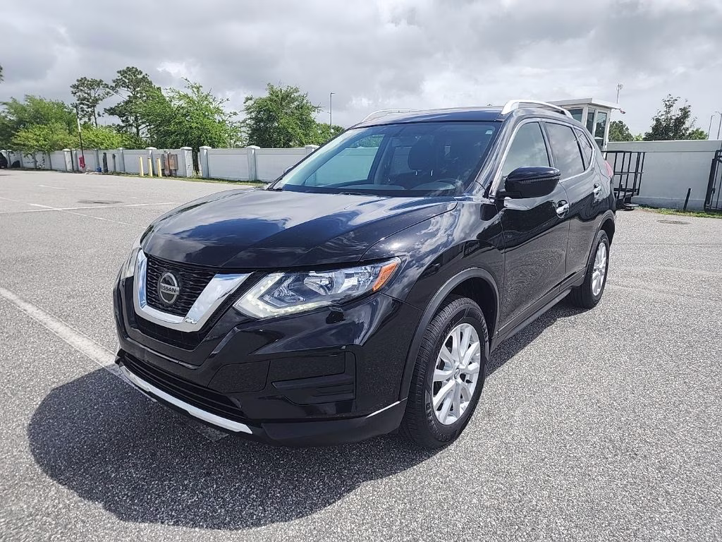 2018 Magnetic Black Nissan Rogue SV AWD SUV