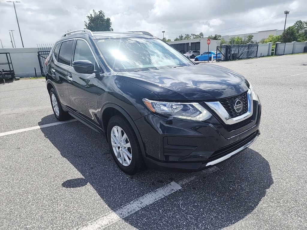 2018 Magnetic Black Nissan Rogue SV AWD SUV