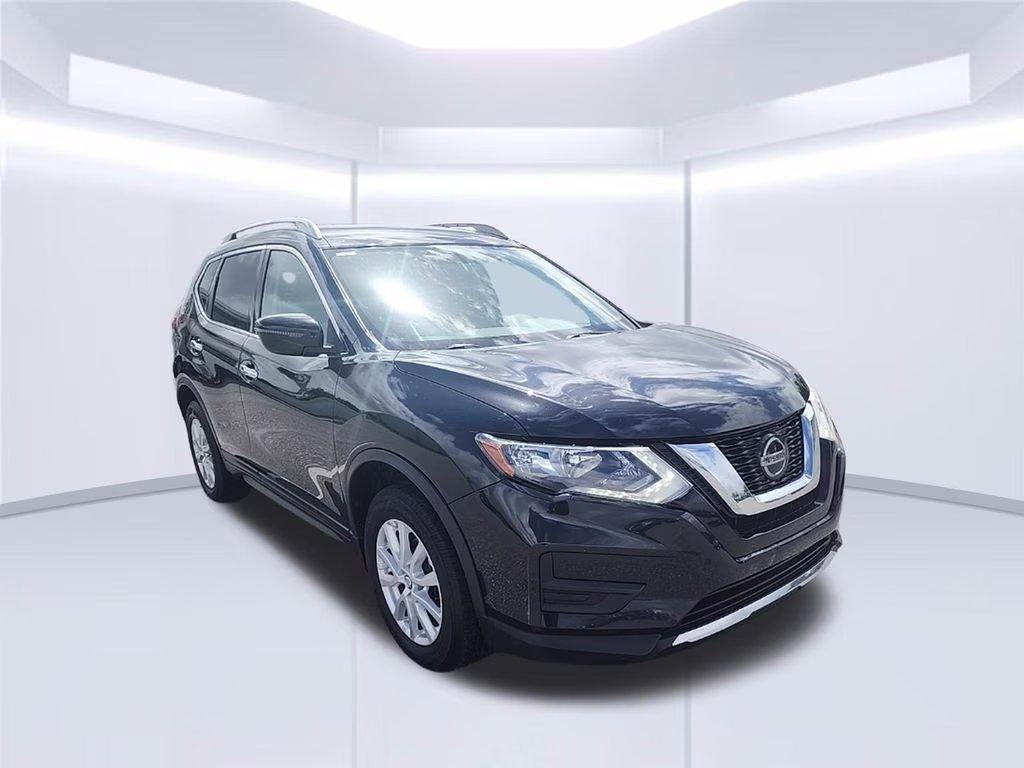 2018 Magnetic Black Nissan Rogue SV AWD SUV
