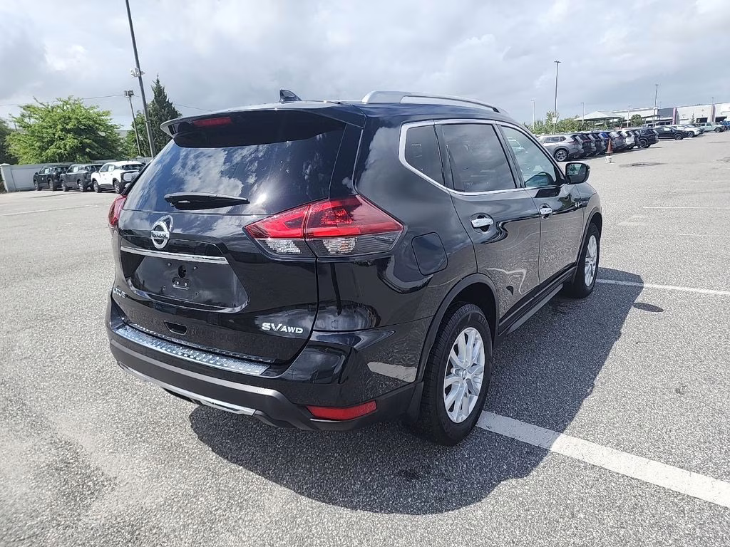 2018 Magnetic Black Nissan Rogue SV AWD SUV