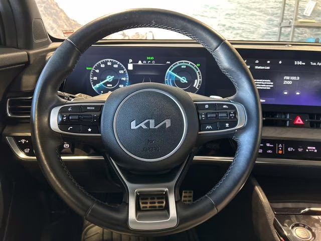 2023 Shadow Matte Gray Kia Sportage Plug-In Hybrid X-Line Prestige AWD SUV