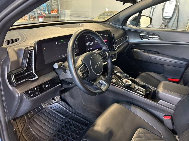 2023 Shadow Matte Gray Kia Sportage Plug-In Hybrid X-Line Prestige AWD SUV