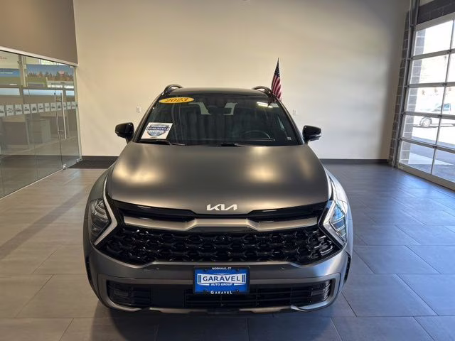 2023 Shadow Matte Gray Kia Sportage Plug-In Hybrid X-Line Prestige AWD SUV