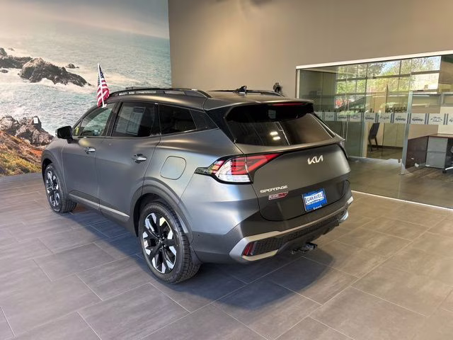 2023 Shadow Matte Gray Kia Sportage Plug-In Hybrid X-Line Prestige AWD SUV
