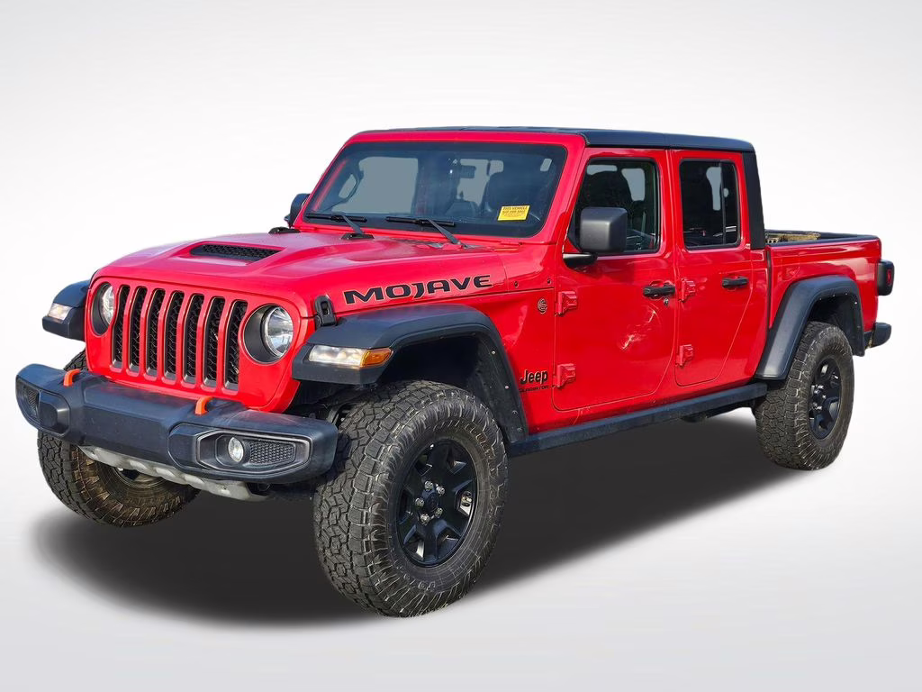 2021 Firecracker Red Clearcoat Jeep Gladiator Mojave 4X4 Truck