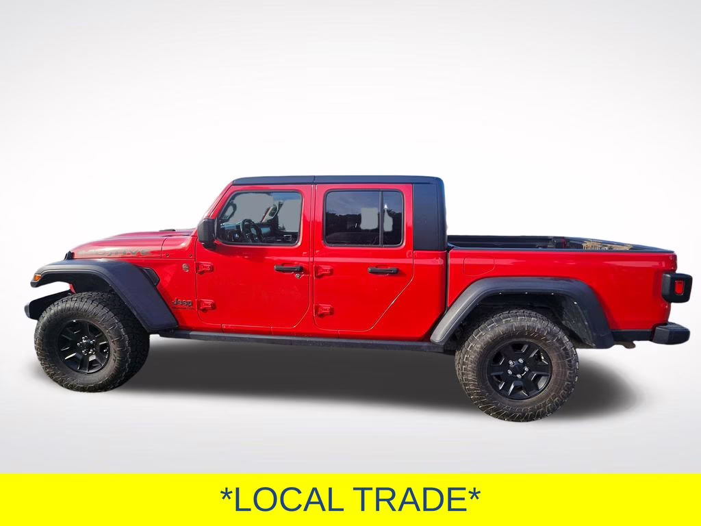 2021 Firecracker Red Clearcoat Jeep Gladiator Mojave 4X4 Truck