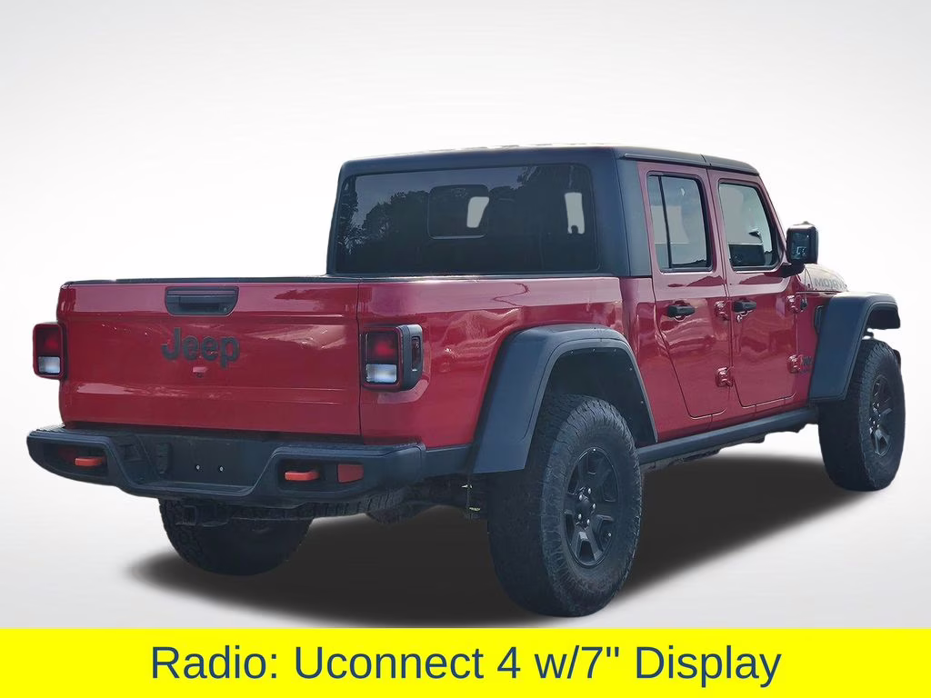 2021 Firecracker Red Clearcoat Jeep Gladiator Mojave 4X4 Truck