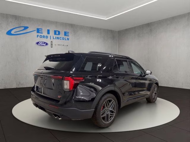 2025 Agate Black Metallic Ford Explorer ST 4X4 SUV
