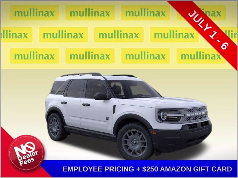2026 White Metallic Ford Bronco Sport Big Bend 4X4 SUV