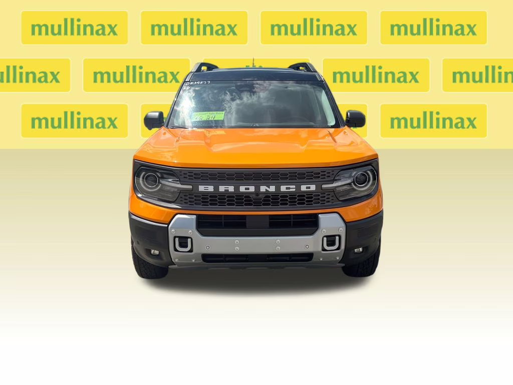 2026 Orange Fury Metallic Tri-Coat Ford Bronco Sport Badlands 4X4 SUV